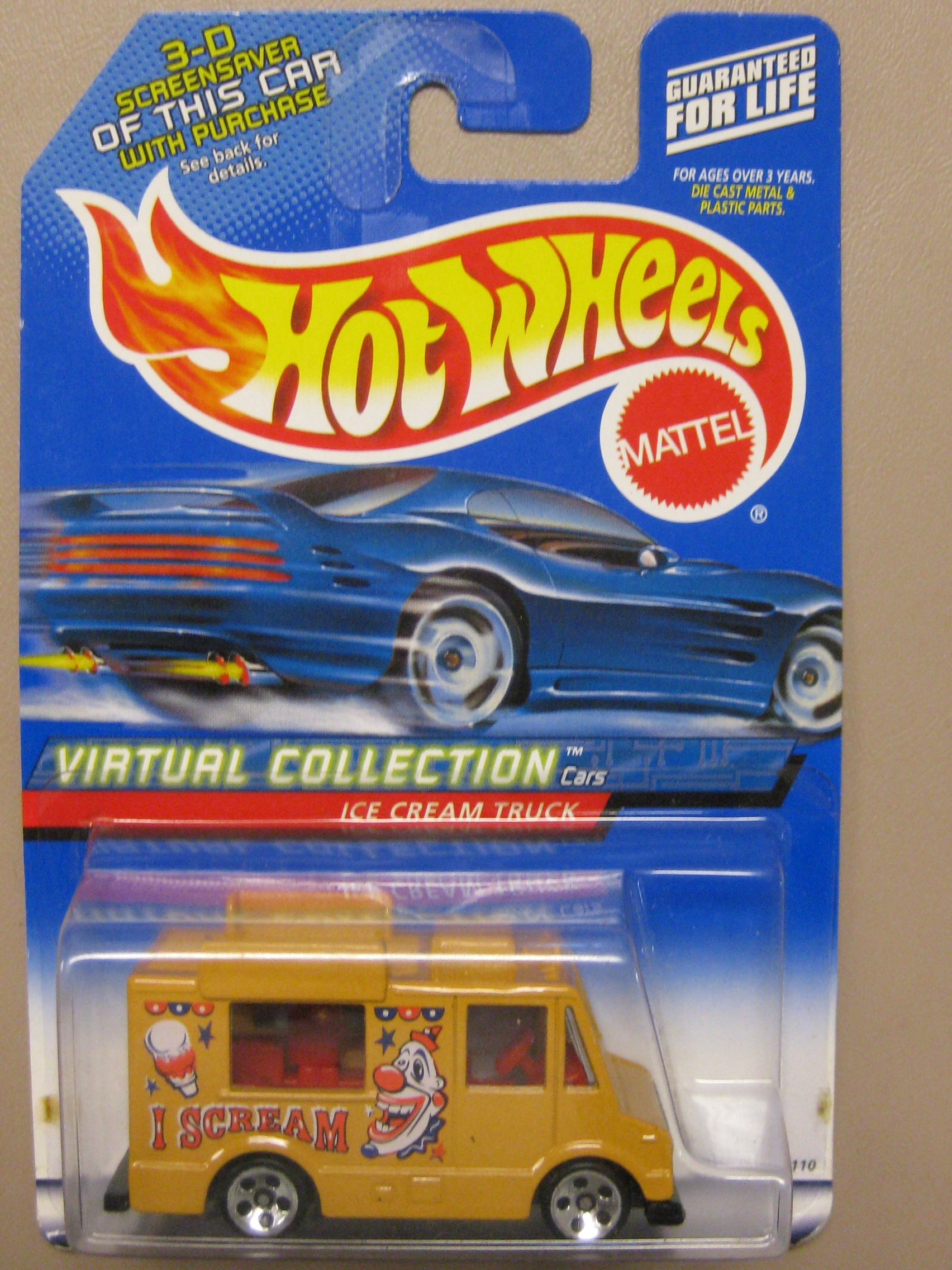 Amazon.com: Hot Wheels 2000 Virtual Collection #144 Ice Cream